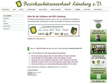 Tablet Screenshot of bsv-lueneburg.de